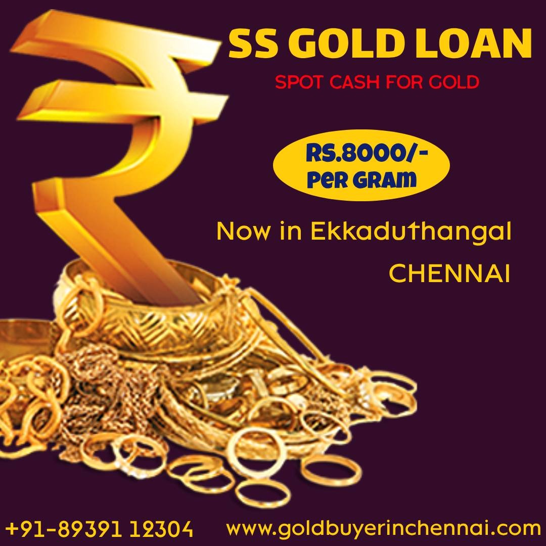 Gold buyer in Sowcarpet, Chennai.